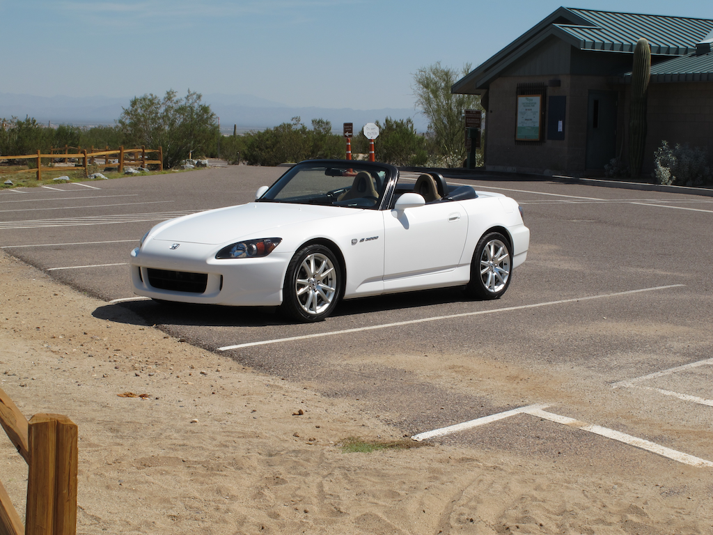 My '05 Honda S-2000. The best car I have ever owned