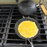 Simple omelettes for breakfast