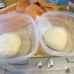 Dough balls ready to rise