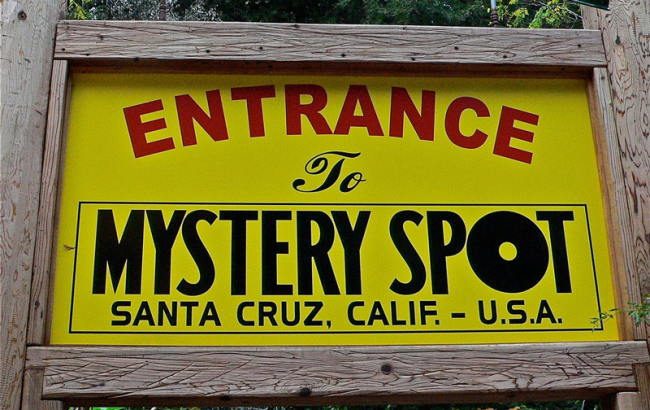 Seen in Silicon Valley – Mystery Spot – Tralfaz