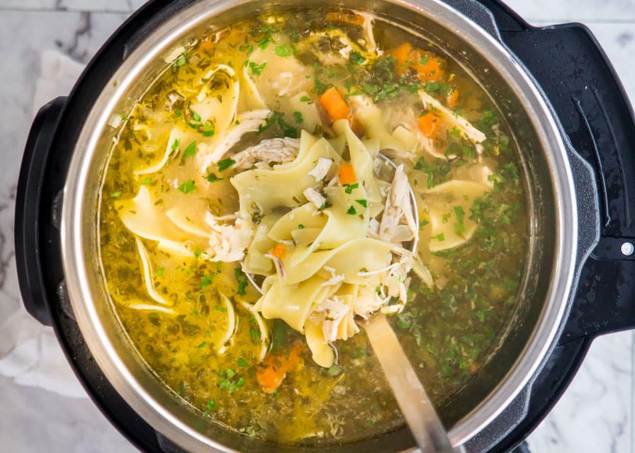 Instant Pot Chicken Noodle Soup
