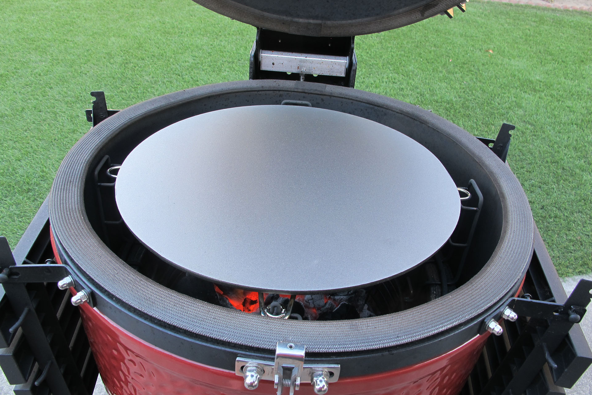 Pizza on the Kamado